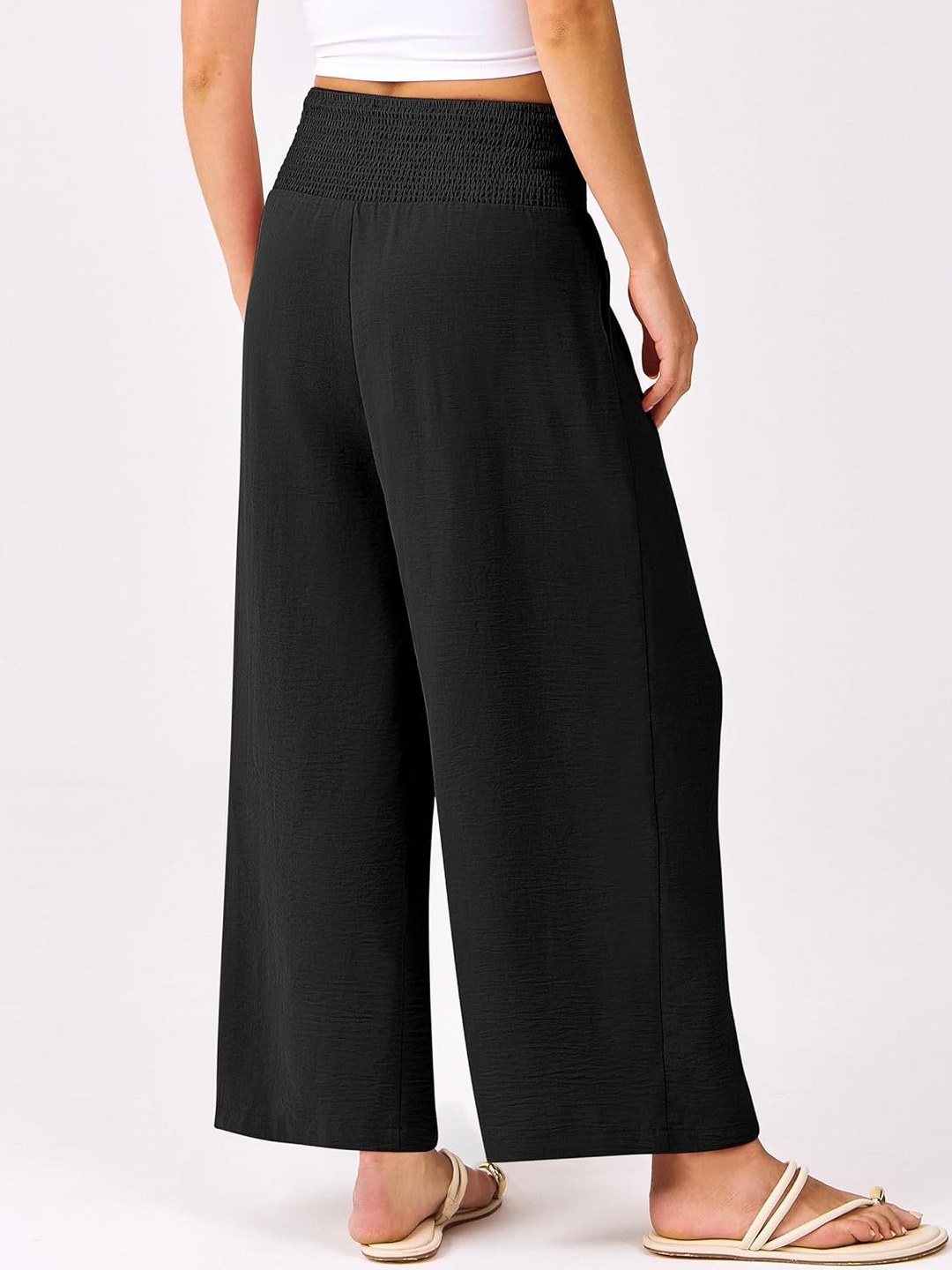 ANRABESS Women's High Waisted Wide Leg Pants