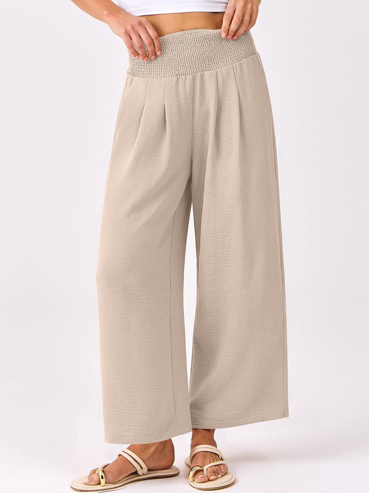 ANRABESS Women's High Waisted Wide Leg Pants