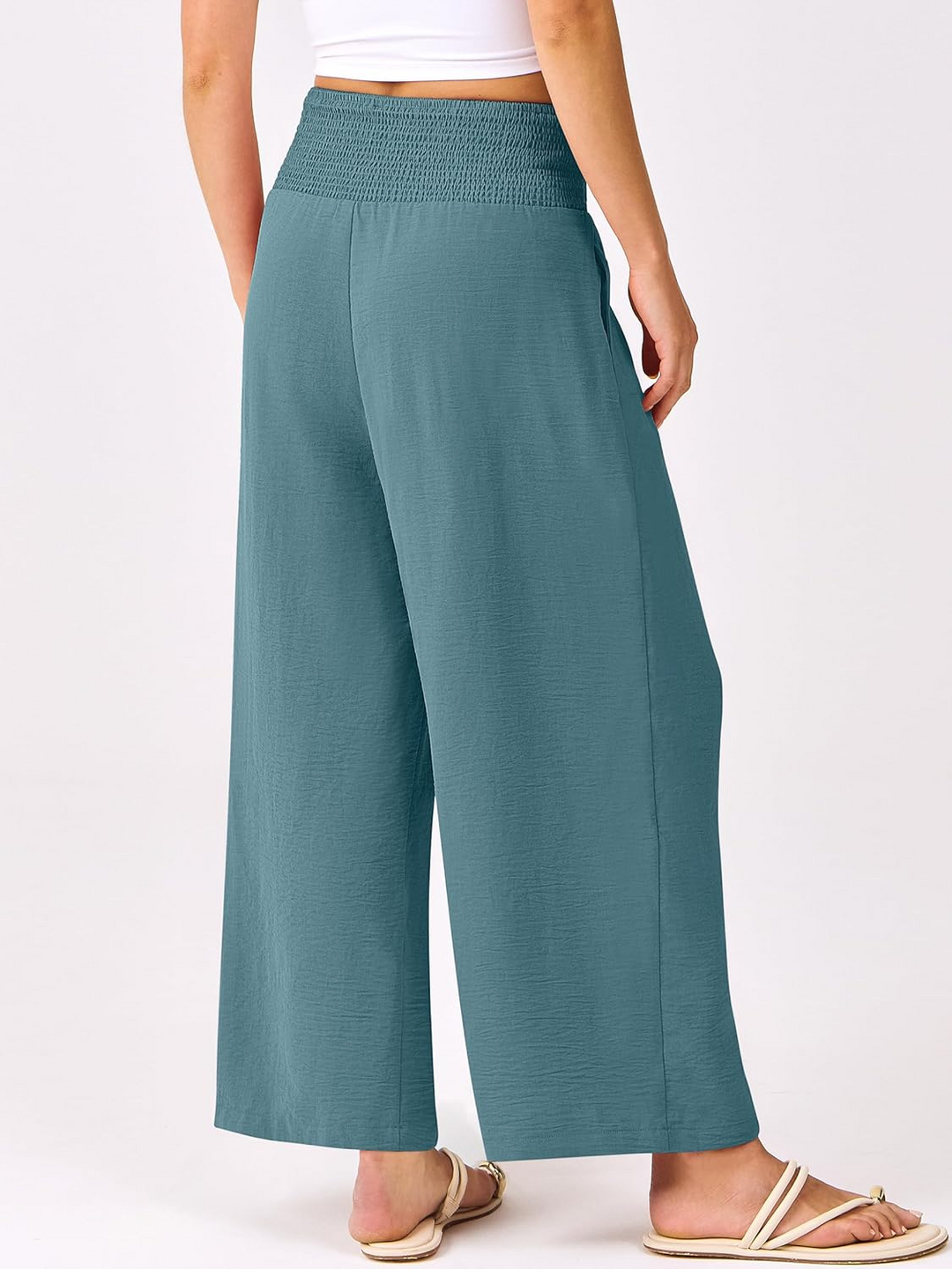 ANRABESS Women's High Waisted Wide Leg Pants