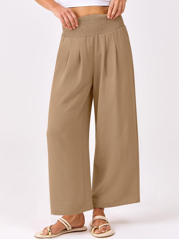 ANRABESS Women's High Waisted Wide Leg Pants