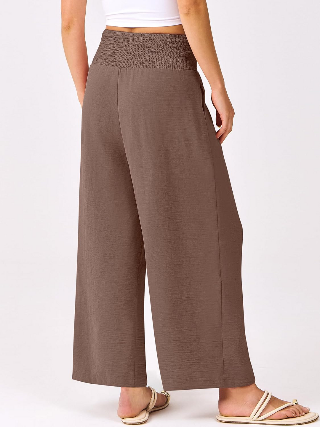 ANRABESS Women's High Waisted Wide Leg Pants
