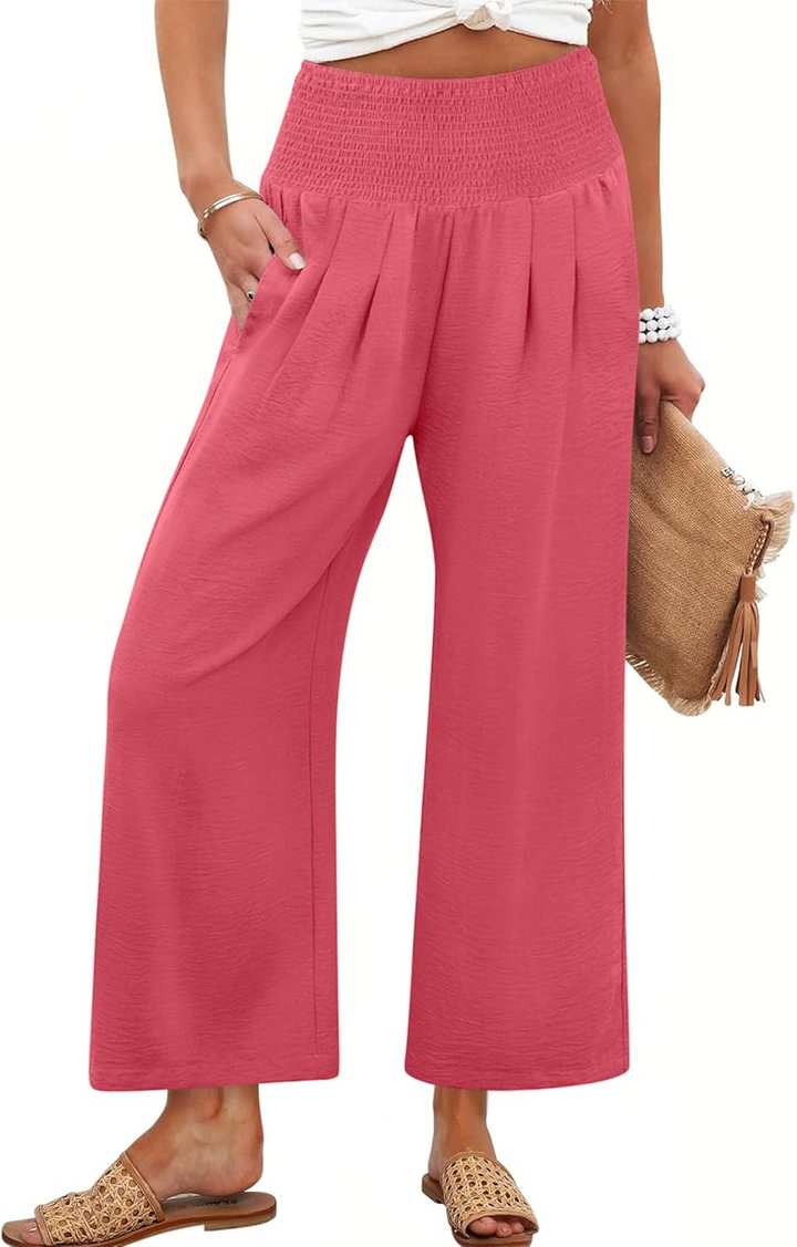 ANRABESS Women's High Waisted Wide Leg Pants