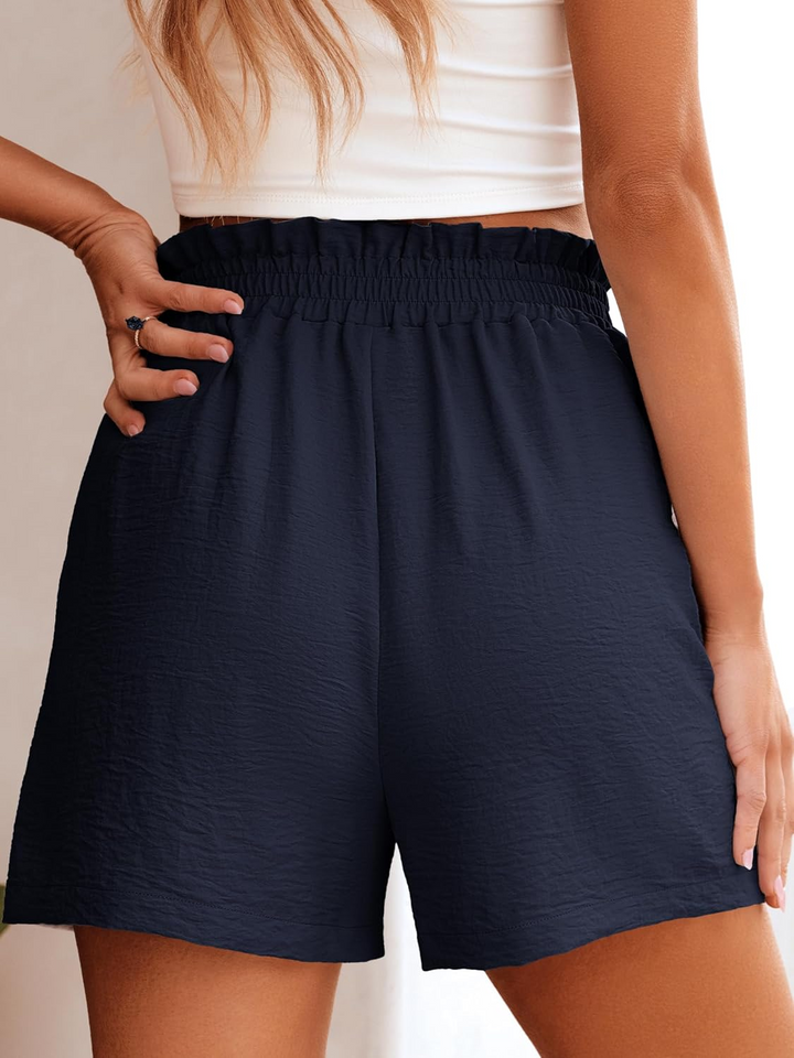 ANRABESS Women's High Waisted Wide Leg Shorts