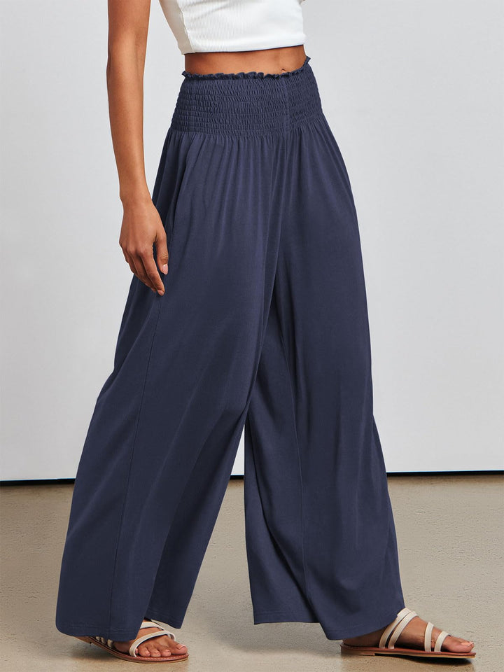 ANRABESS Women's High Waisted Wide Leg Palazzo Pants