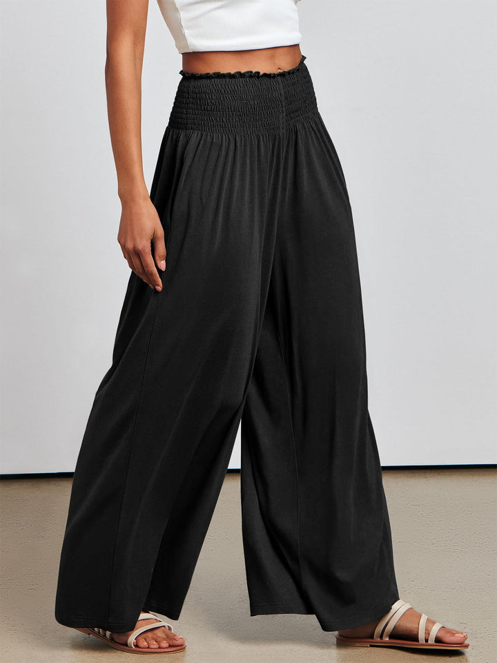 ANRABESS Women's High Waisted Wide Leg Palazzo Pants