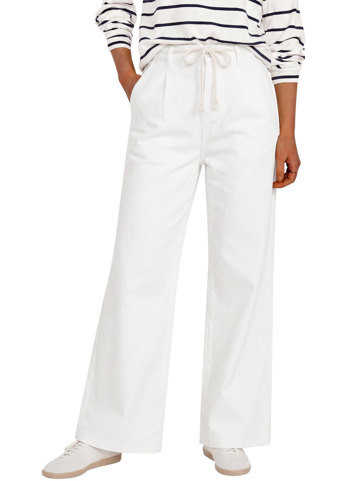 ANRABESS Womens Wide Leg Jeans High Waisted Trendy Drawstring Denim Pants Casual Relaxed Fit Trouser with Pockets