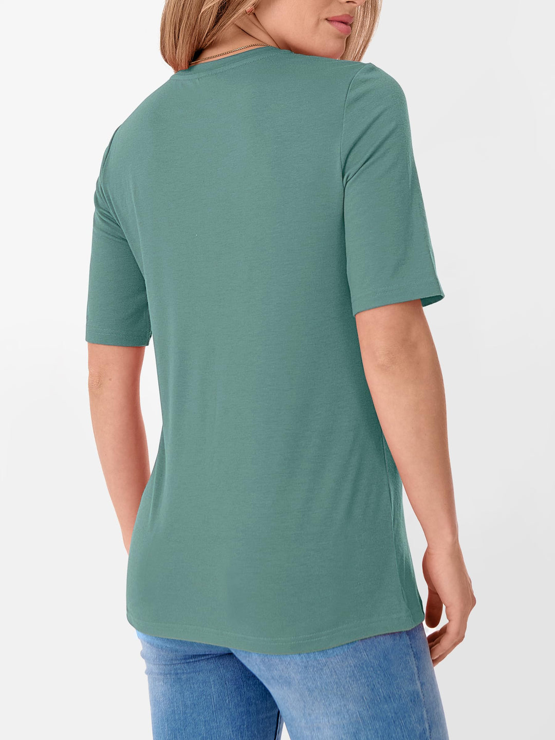 ANRABESS Women's Crewneck Short Sleeve Tee