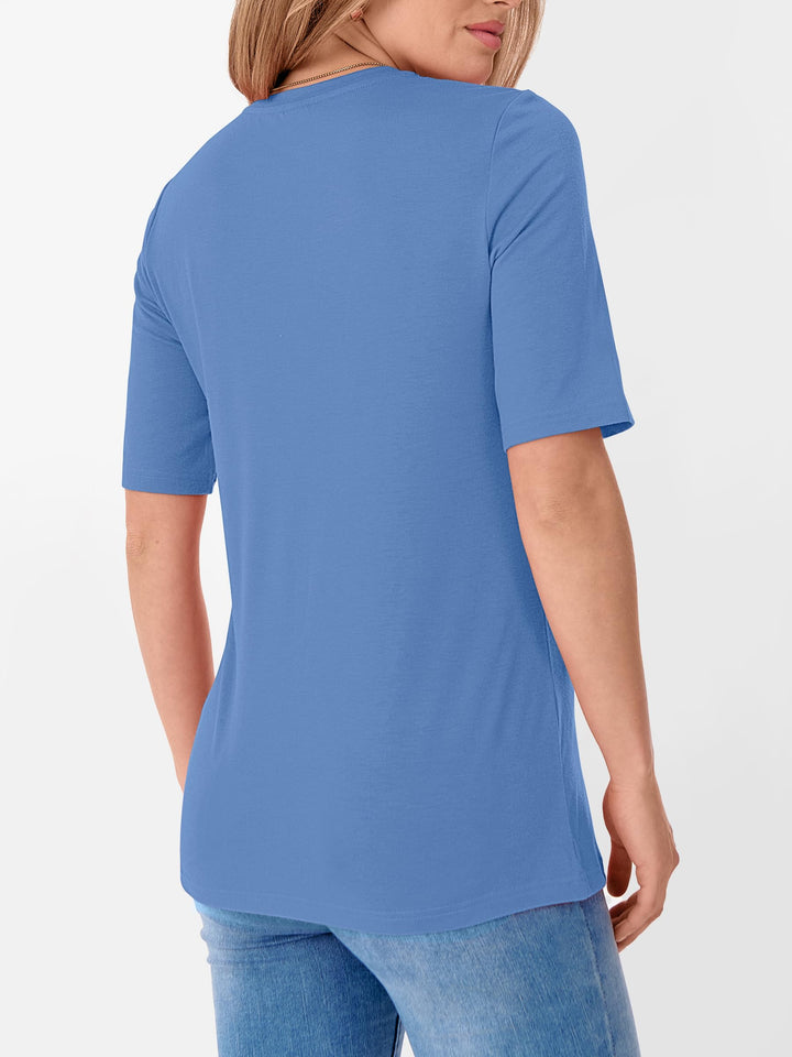 ANRABESS Women's Crewneck Short Sleeve Tee