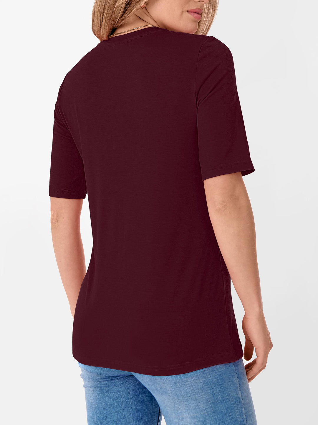 ANRABESS Women's Crewneck Short Sleeve Tee