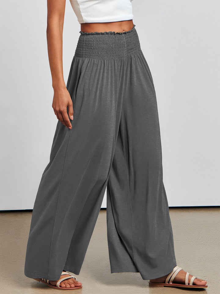 ANRABESS Women's High Waisted Wide Leg Palazzo Pants