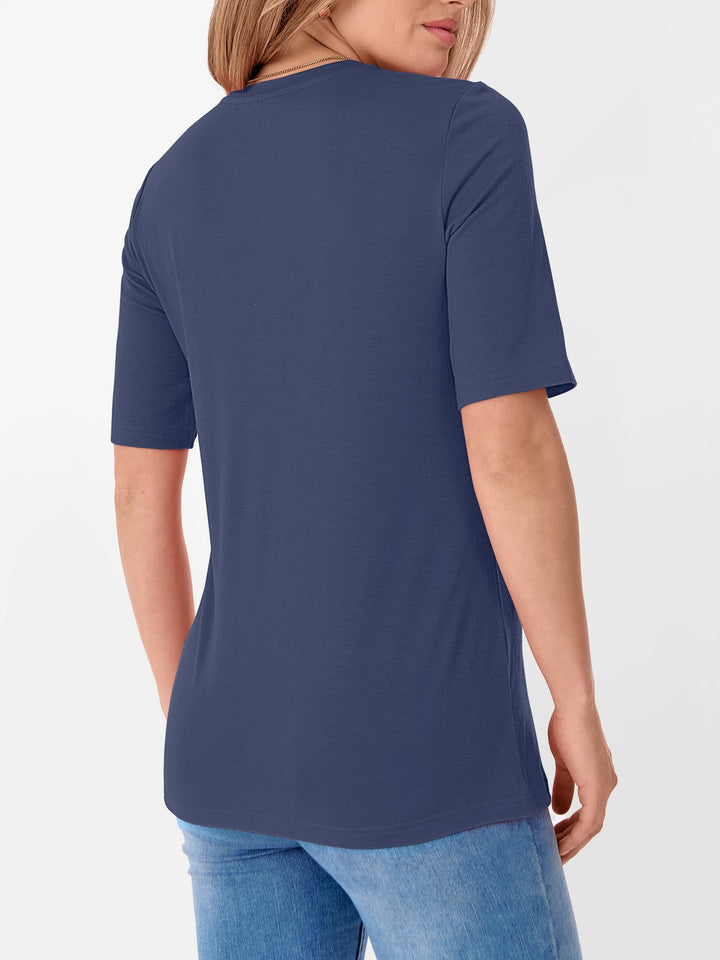 ANRABESS Women's Crewneck Short Sleeve Tee