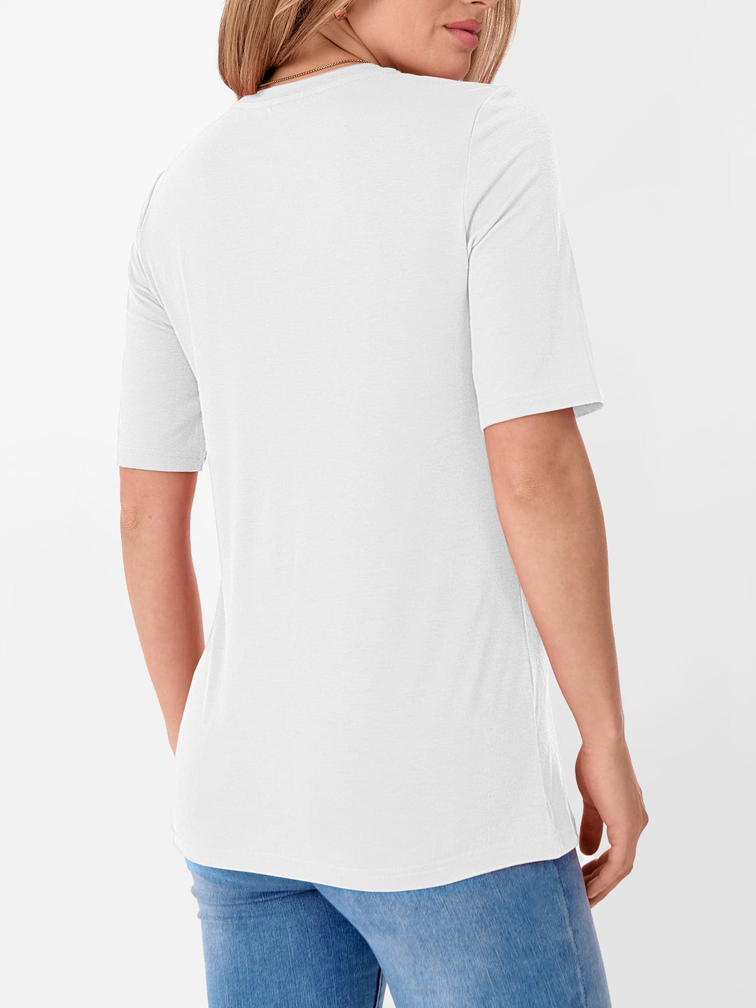ANRABESS Women's Crewneck Short Sleeve Tee