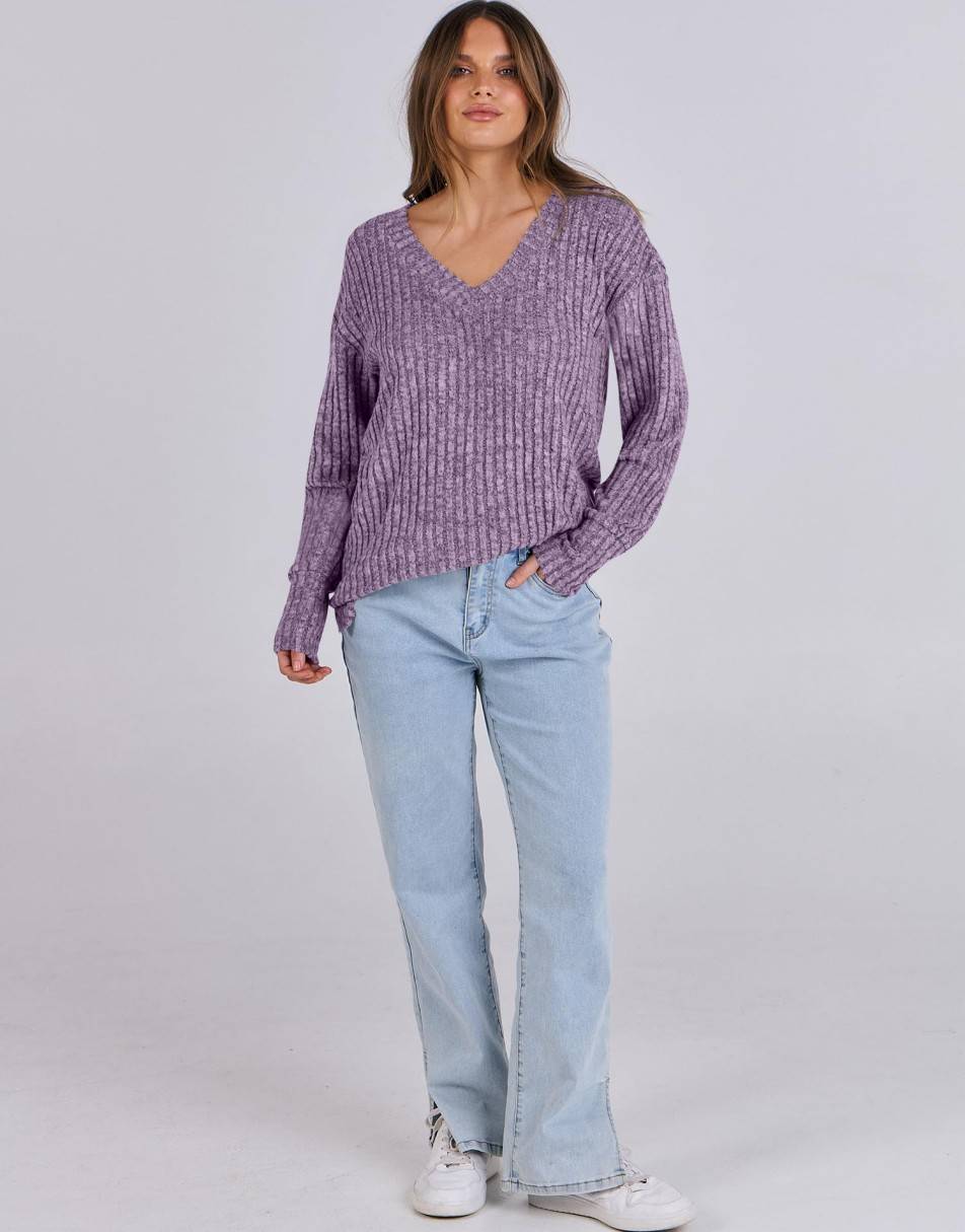 ANRABESS Women's V-Neck Tunic Top