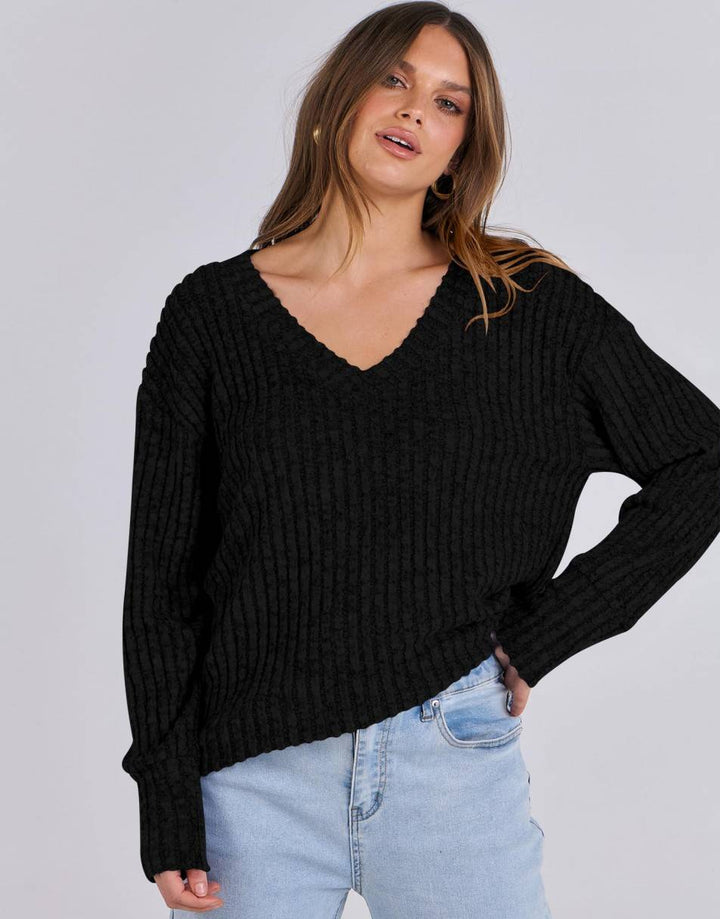 ANRABESS Women's V-Neck Tunic Top