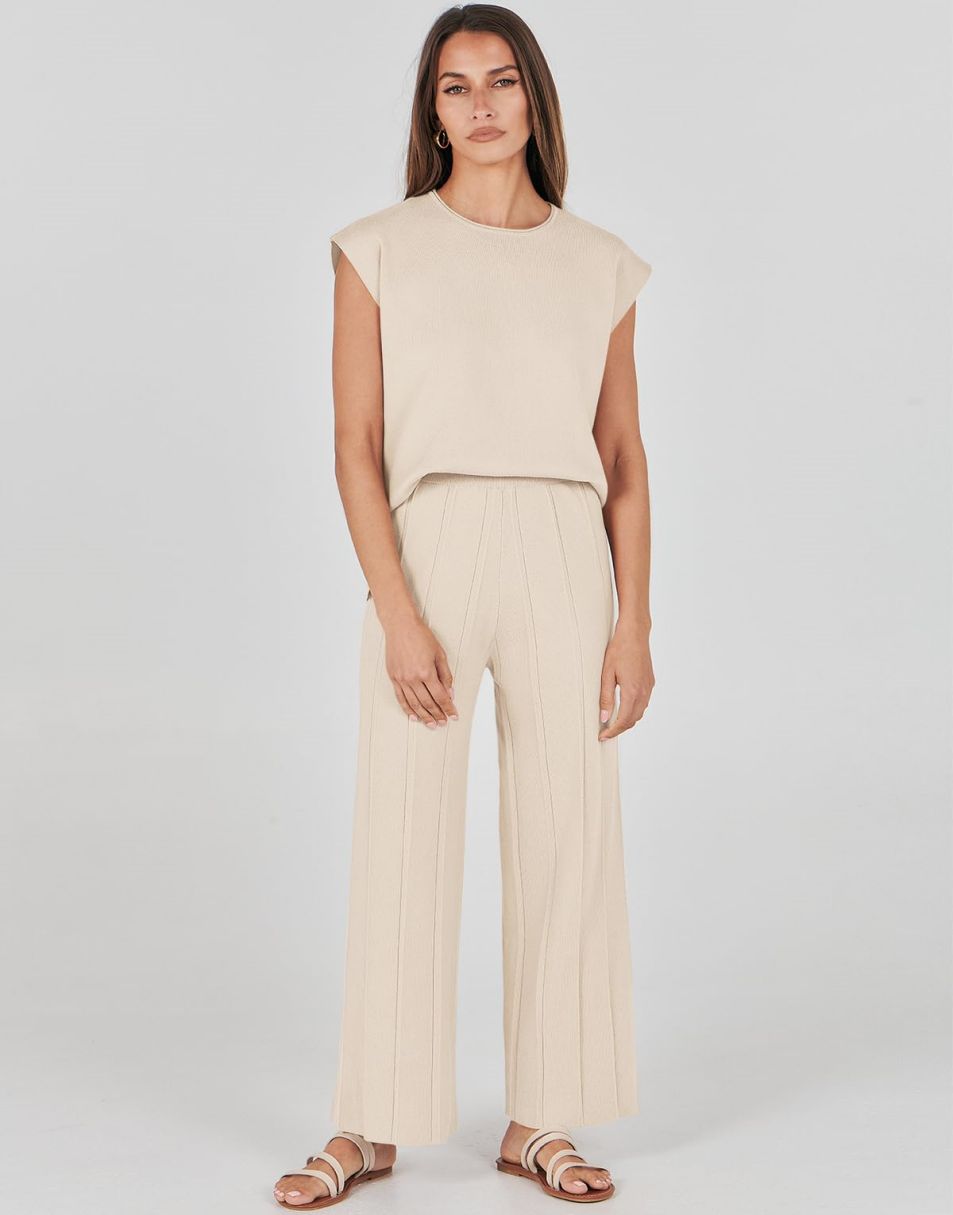 ANRABESS Summer Sweater Tracksuit Lounge Set