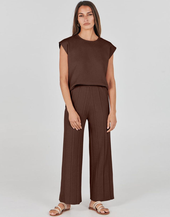 ANRABESS Summer Sweater Tracksuit Lounge Set