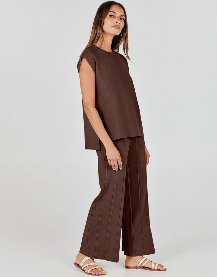 ANRABESS Summer Sweater Tracksuit Lounge Set