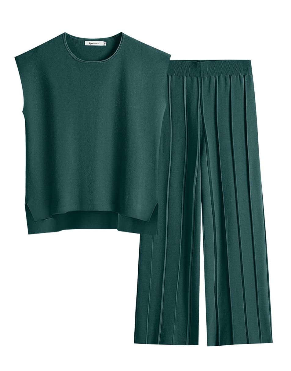 ANRABESS Summer Sweater Tracksuit Lounge Set