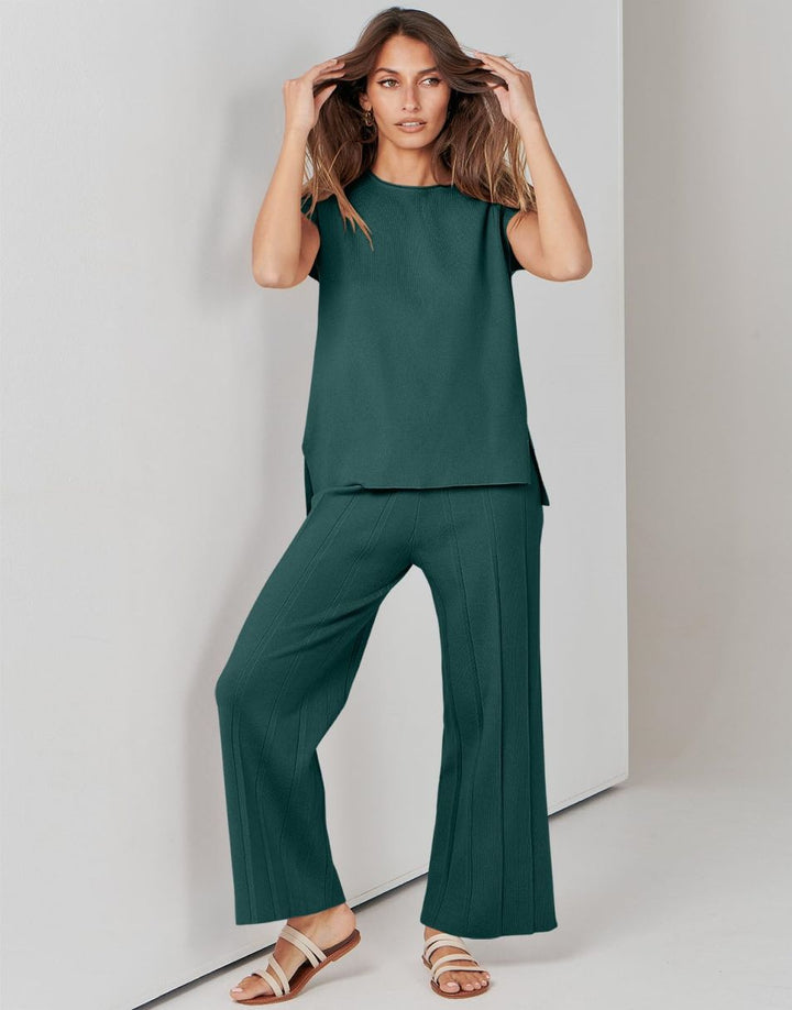 ANRABESS Summer Sweater Tracksuit Lounge Set