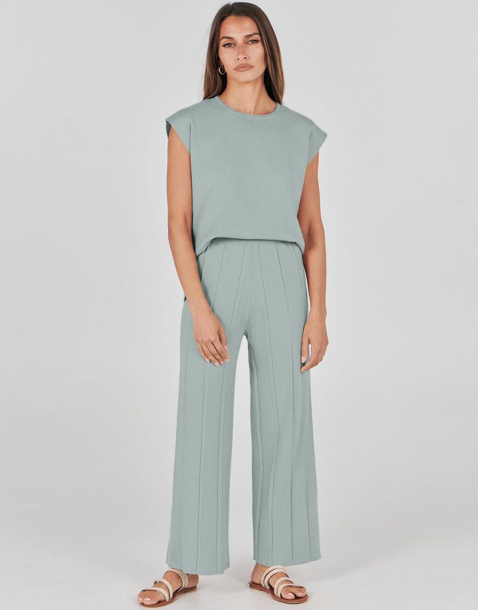 ANRABESS Summer Sweater Tracksuit Lounge Set