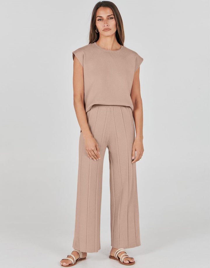 ANRABESS Summer Sweater Tracksuit Lounge Set