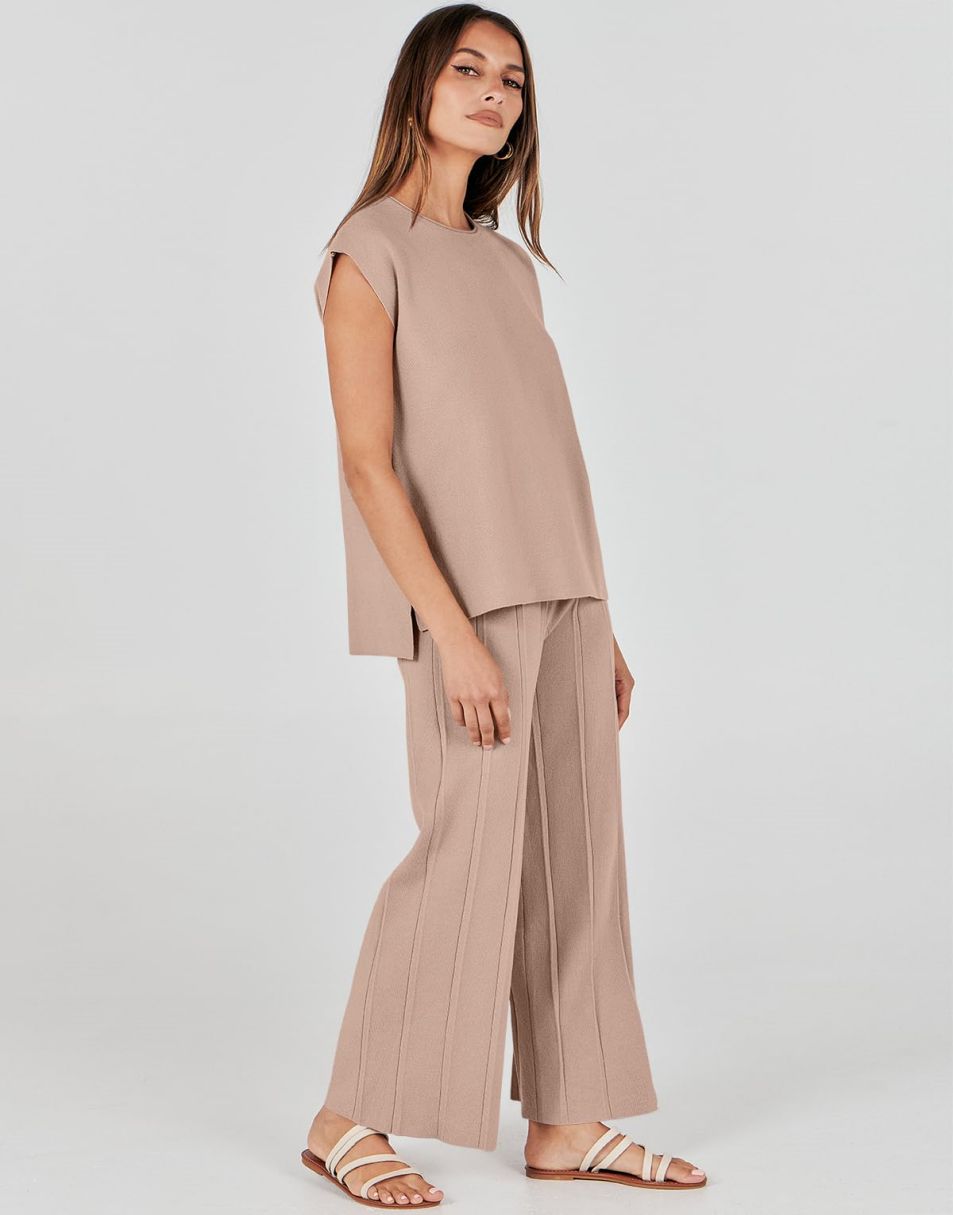 ANRABESS Summer Sweater Tracksuit Lounge Set