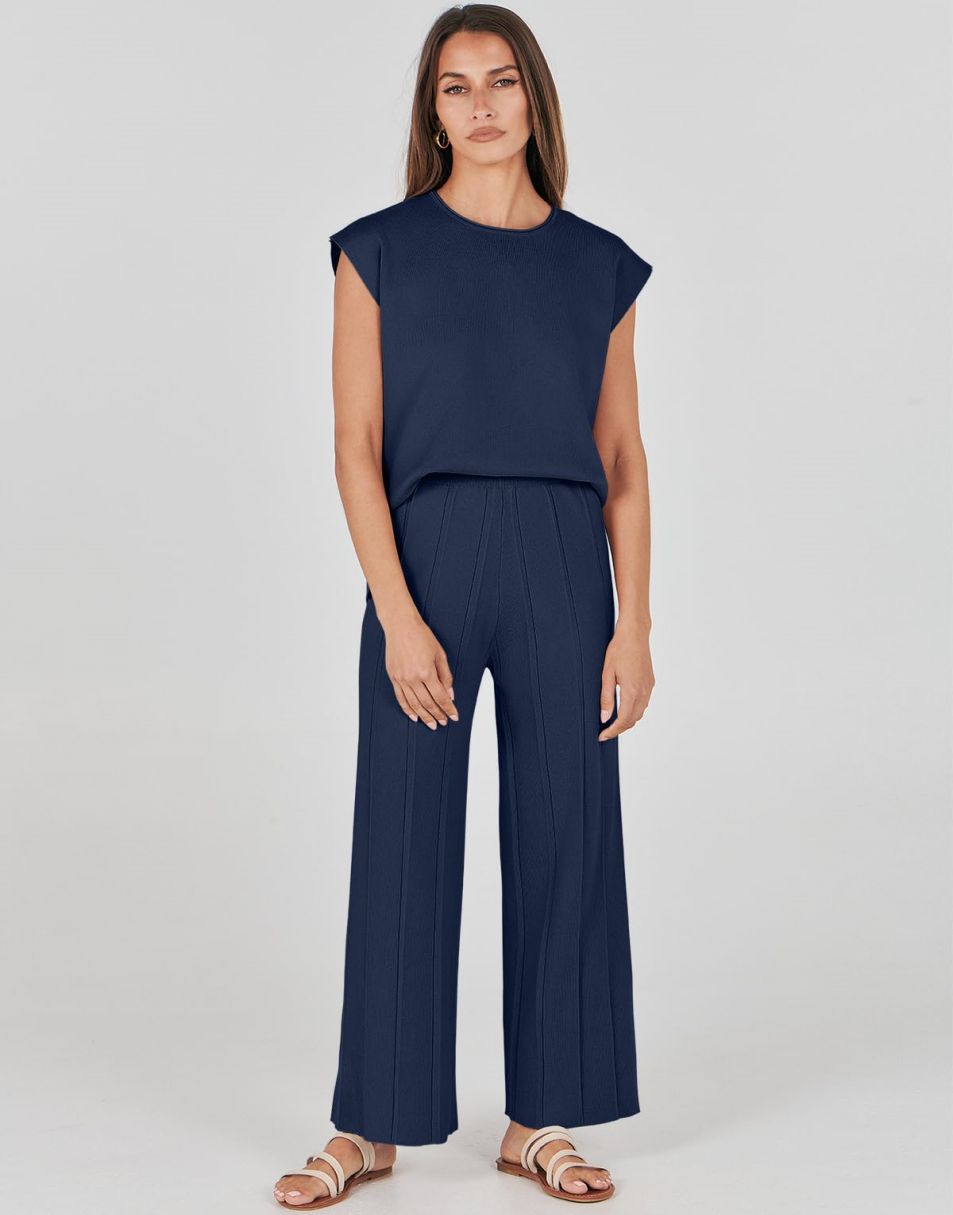 ANRABESS Summer Sweater Tracksuit Lounge Set