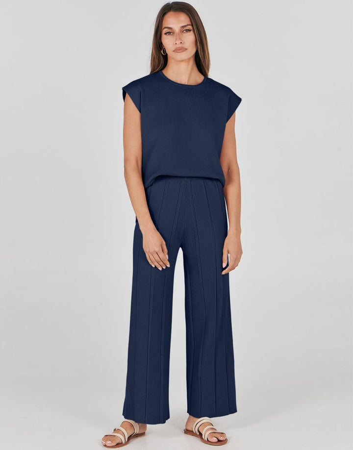 ANRABESS Summer Sweater Tracksuit Lounge Set