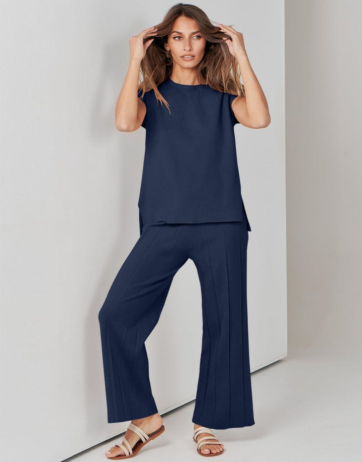 ANRABESS Summer Sweater Tracksuit Lounge Set