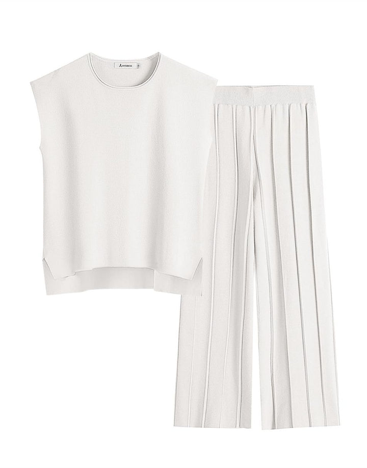 ANRABESS Summer Sweater Tracksuit Lounge Set