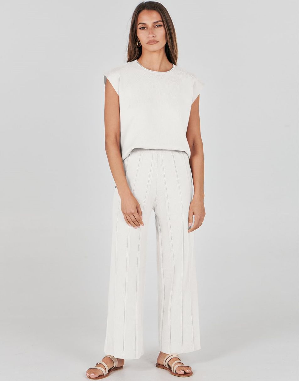 ANRABESS Summer Sweater Tracksuit Lounge Set