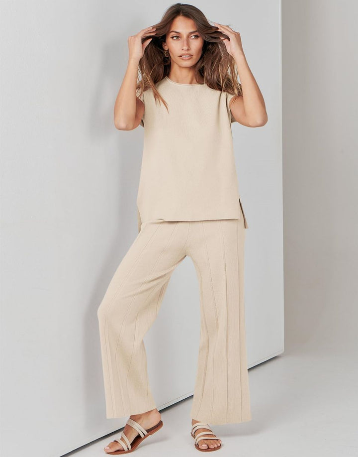 ANRABESS Summer Sweater Tracksuit Lounge Set