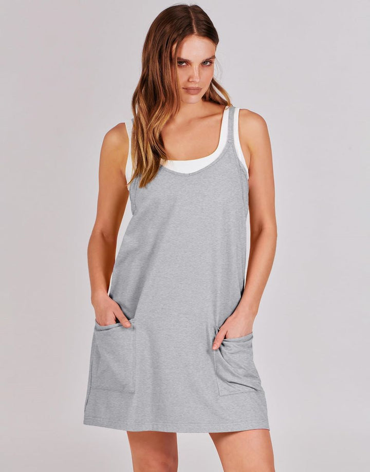 ANRABESS Women's Active Mini Dress with Built-in Shorts