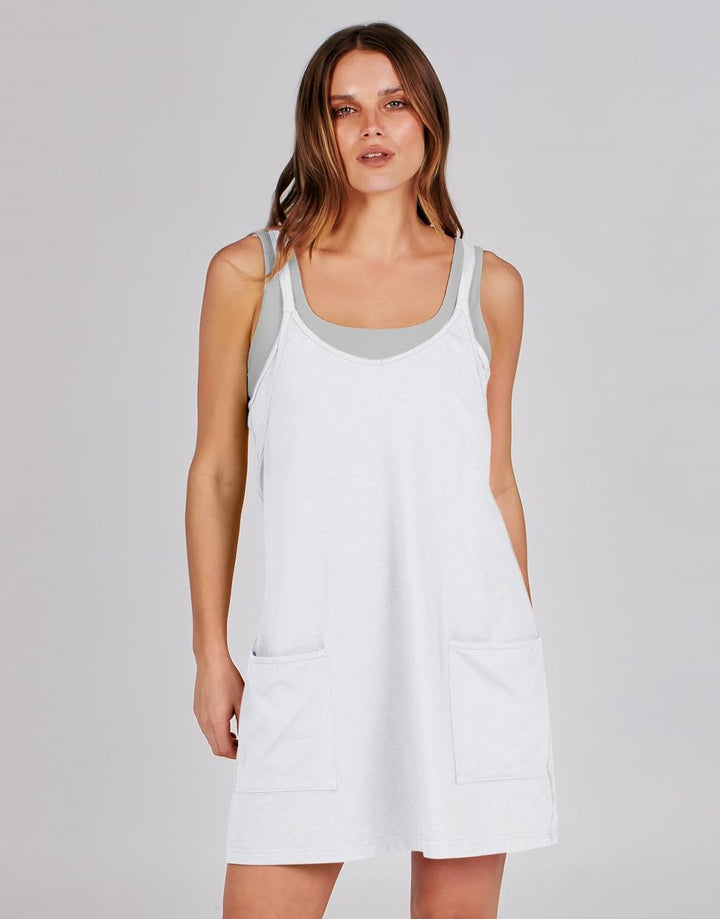 ANRABESS Women's Active Mini Dress with Built-in Shorts