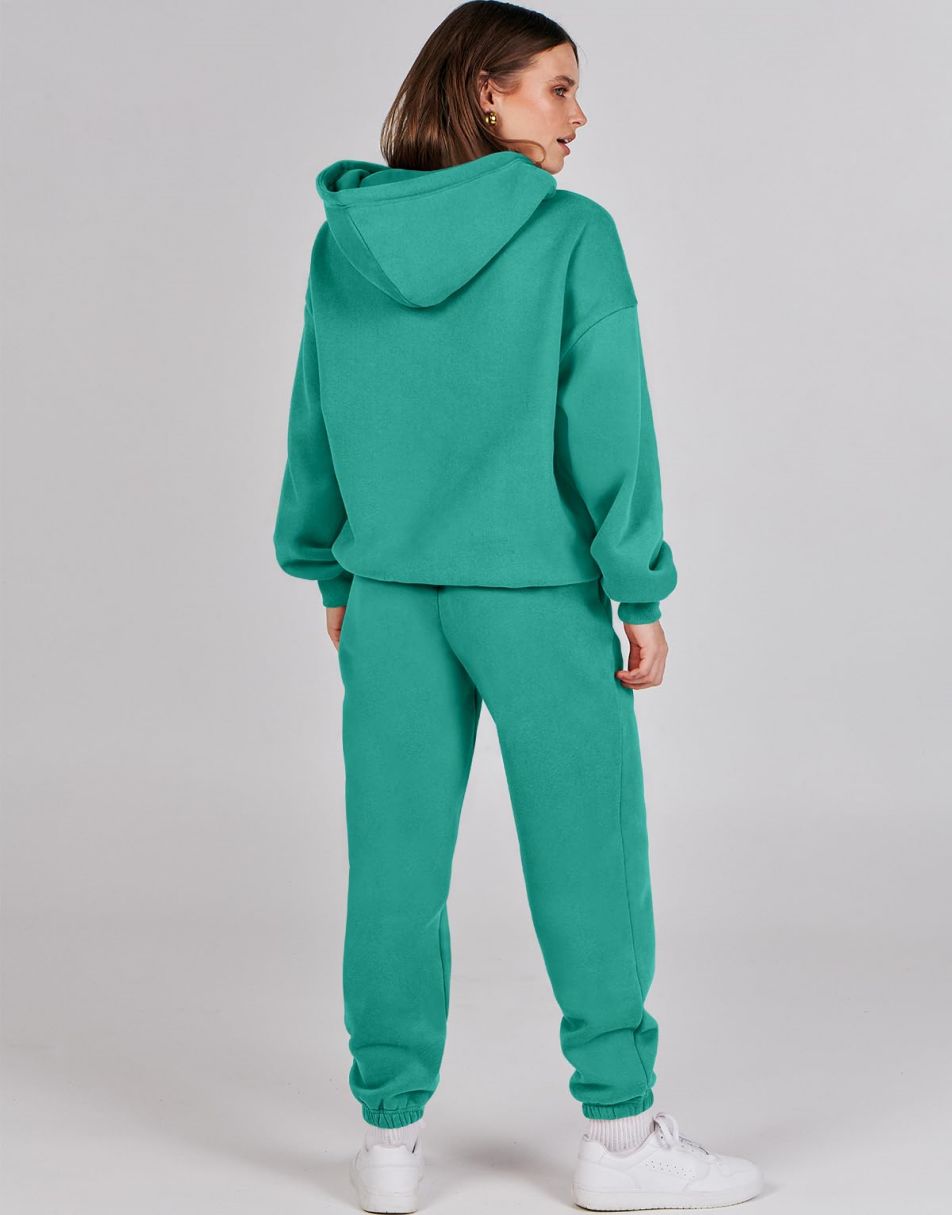 ANRABESS Women's Oversized Hoodie Jogger Sweatsuit Set
