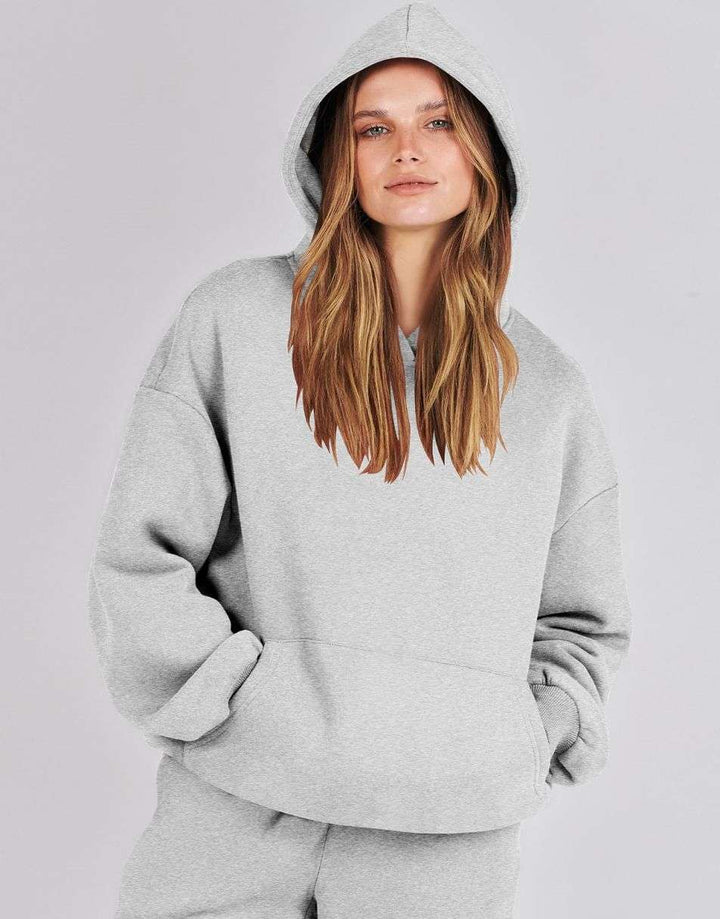 ANRABESS Women's Oversized Hoodie Jogger Sweatsuit Set
