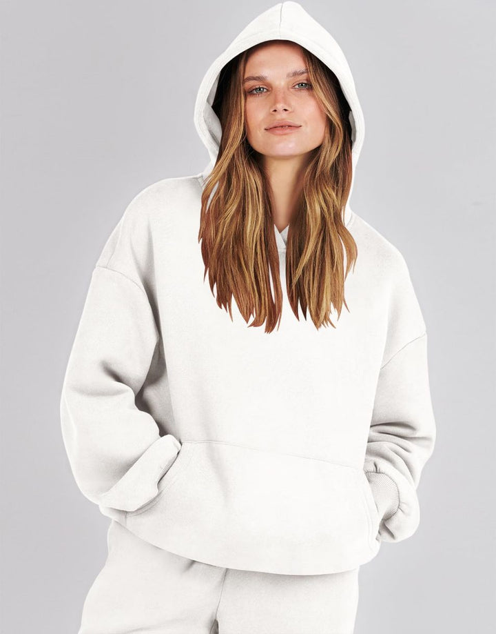 ANRABESS Women's Oversized Hoodie Jogger Sweatsuit Set