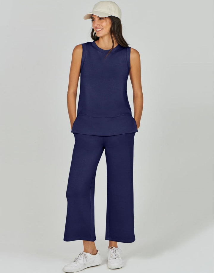 ANRABESS Women's 2-Piece Casual Lounge Matching Set
