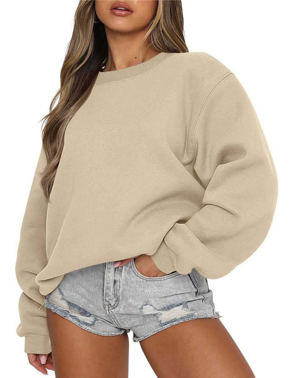 ANRABESS Women's Fleece Long Sleeve Loose Hoodie