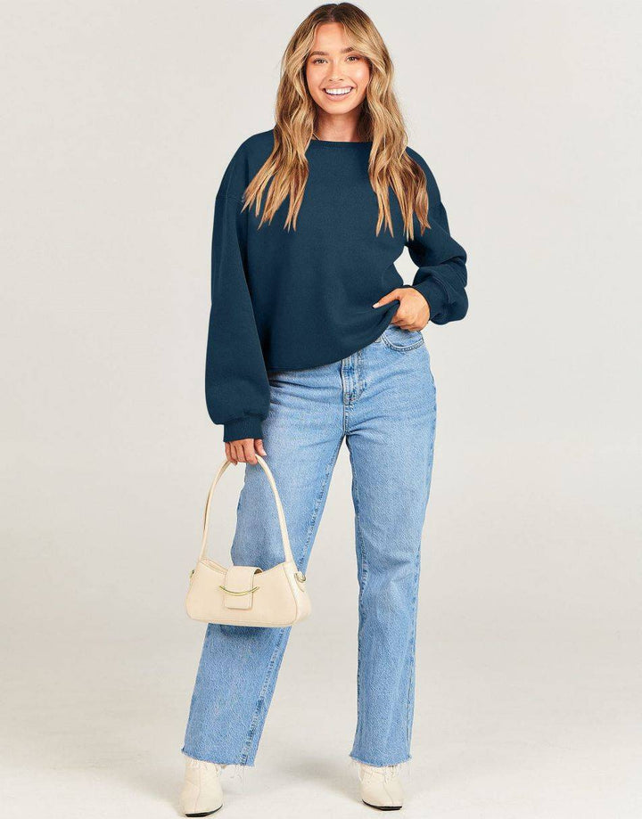 ANRABESS Women's Fleece Long Sleeve Loose Hoodie