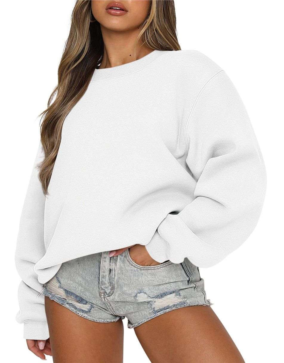 ANRABESS Women's Fleece Long Sleeve Loose Hoodie