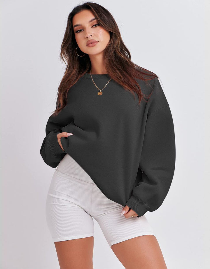 ANRABESS Women's Fleece Long Sleeve Loose Hoodie