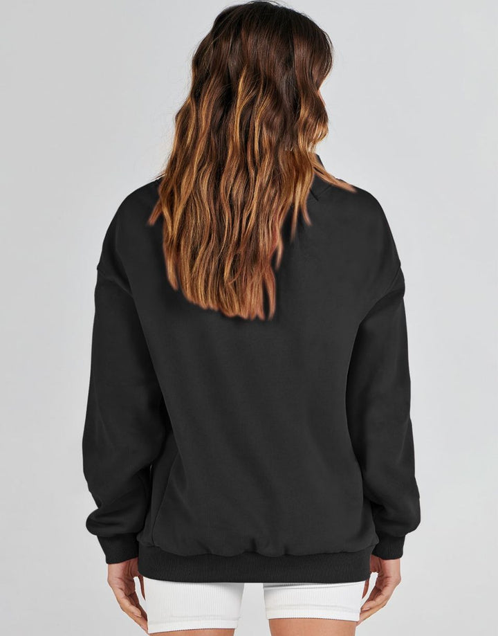 ANRABESS Women's Oversized Turtleneck Long Sleeve Sweatshirt