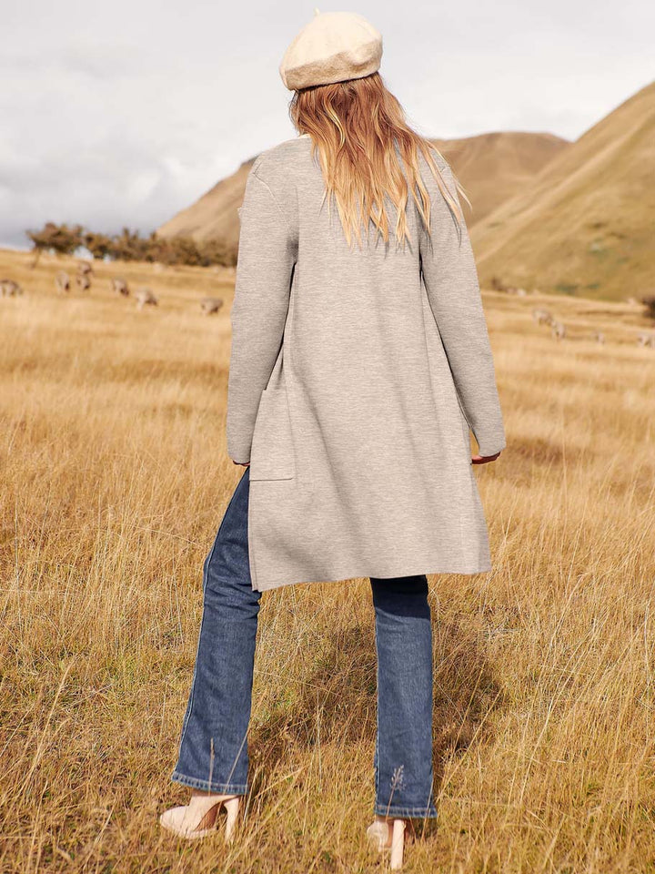 ANRABESS Womens Cardigan Sweater Open Front Knit Long Coatigan Dressy Casual Jacket Coat 2026 Fall Outfits Classy Clothes