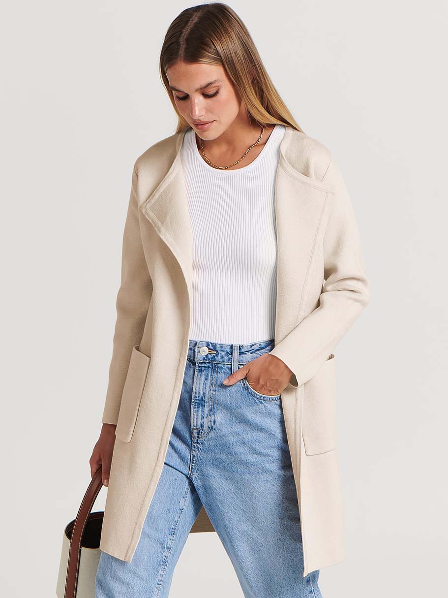 ANRABESS Womens Cardigan Sweater Open Front Knit Long Coatigan Dressy Casual Jacket Coat 2026 Fall Outfits Classy Clothes