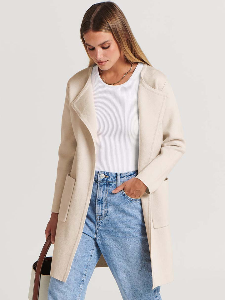 ANRABESS Womens Cardigan Sweater Open Front Knit Long Coatigan Dressy Casual Jacket Coat 2026 Fall Outfits Classy Clothes