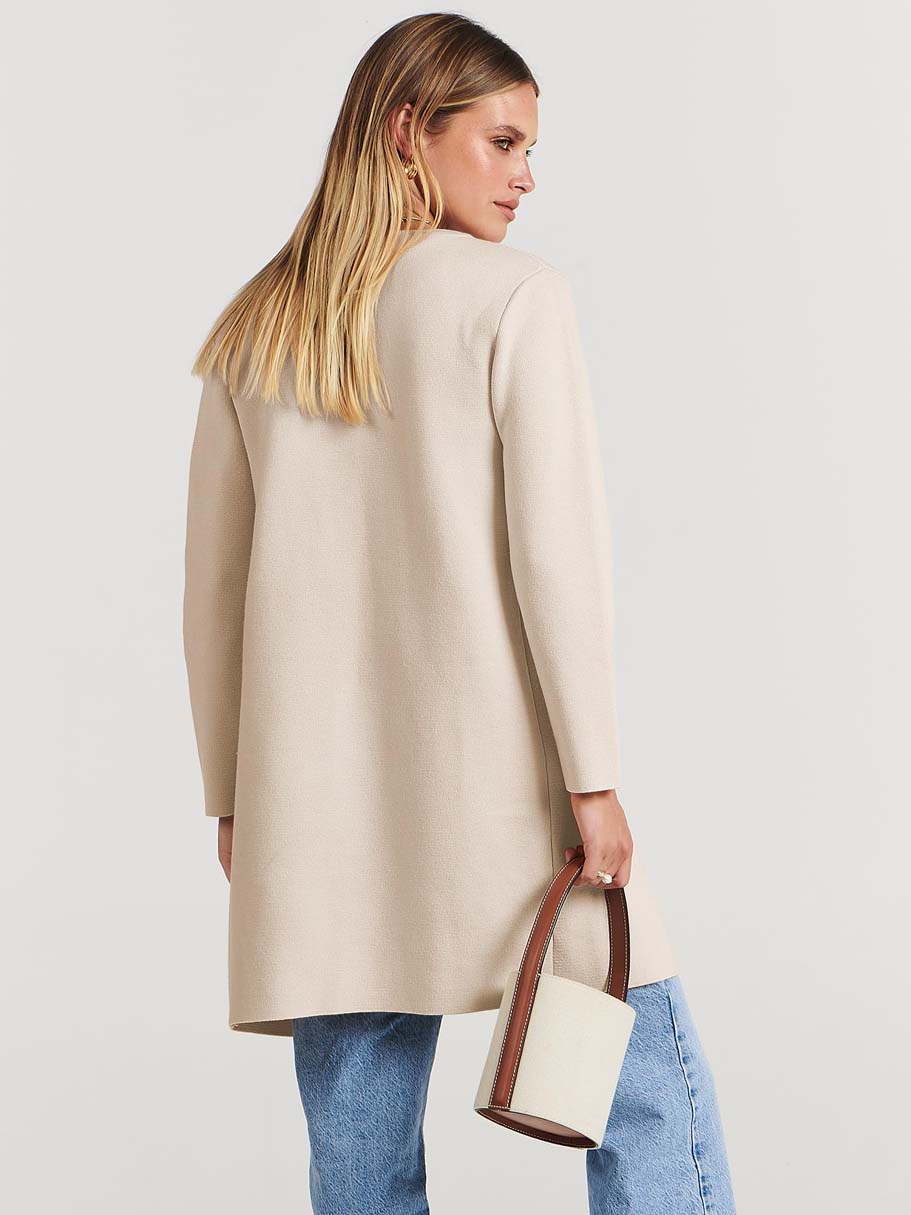 ANRABESS Womens Cardigan Sweater Open Front Knit Long Coatigan Dressy Casual Jacket Coat 2026 Fall Outfits Classy Clothes