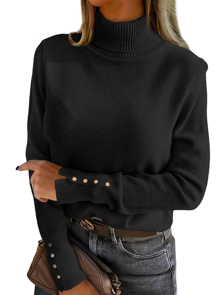 ANRABESS Dressy Casual Turtleneck Sweater for Women