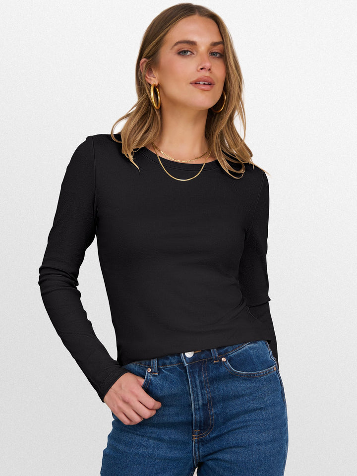 ANRABESS Women's Fleece Lined Thermal Winter Undershirt