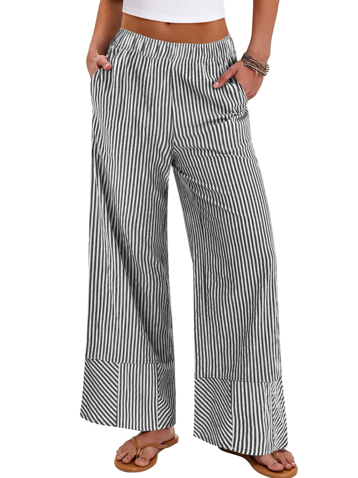 ANRABESS Plaid Boxer Pajama Pants for Casual Lounge